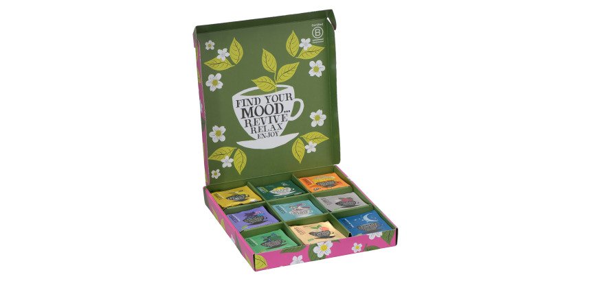 Assortiment de thés et infusions bio Clipper - Coffret de 45 sachets
