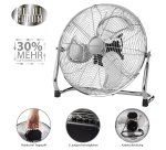 Stainless steel design air circulator Ø 45 cm, 100 W - Proficare