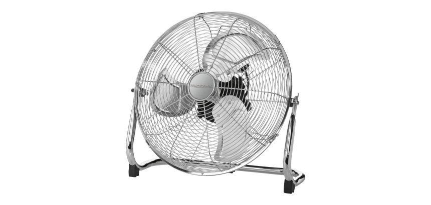Stainless steel design air circulator Ø 45 cm, 100 W - Proficare
