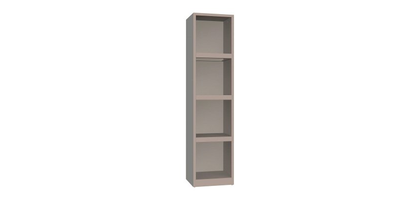 Armadio Ufficio Monoblocco a Giorno Senso l x p x h 45 x 45 x 185 cm