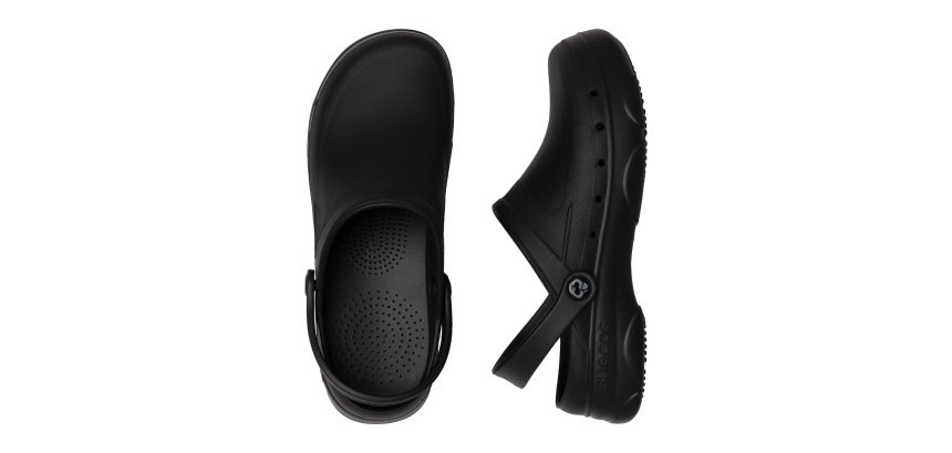 Zuecos Vidar + Negro