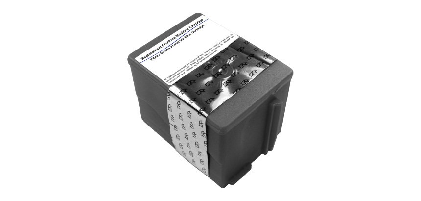 OWA – Cartouche d'encre bleue compatible 793-5SB pour machines à affranchir Pitney Bowes