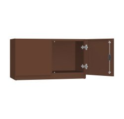 Armadio Ufficio Monoblocco Senso 2 ante battenti vano vuoto l x p x h 90 x 45 x 50 cm
