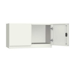 Armadio Ufficio Monoblocco Senso 2 ante battenti vano vuoto l x p x h 90 x 45 x 50 cm