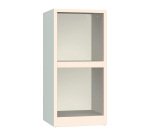 Armadio Ufficio Monoblocco a Giorno Senso 1 ripiano l x p x h 45 x 45 x 95 cm