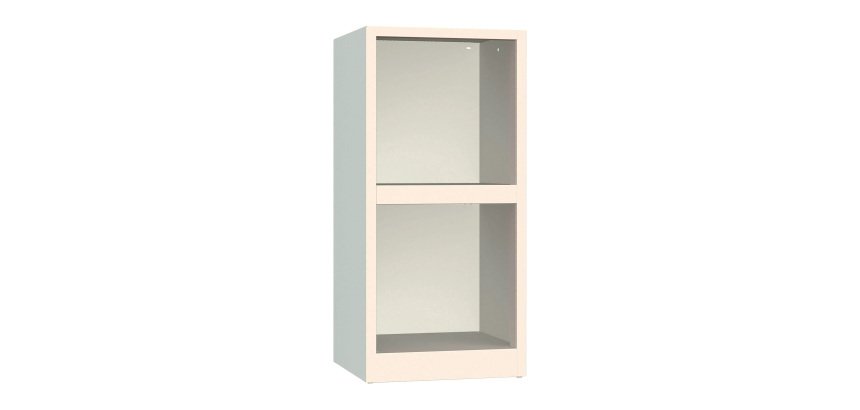 Armadio Ufficio Monoblocco a Giorno Senso 1 ripiano l x p x h 45 x 45 x 95 cm