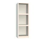 Armadio Uffico Monoblocco a Giorno Senso 2 ripiani l x p x h 45 x 45 x 140 cm