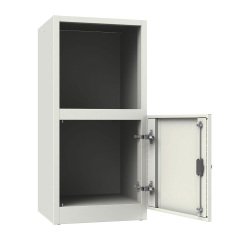 Armadio Casellario Monoblocco Senso 1 anta singola 1 ripiano parte alta a giorno l x p x h 45 x 45 x 95 cm