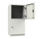 Armadio Casellario Monoblocco Senso 2 ante singole 1 ripiano l x p x h 45 x 45 x 95 cm