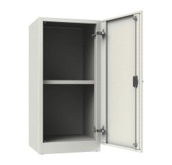Armadio Ufficio Monoblocco Senso anta intera 1 ripiano l x p x h 45 x 45 x 95 cm