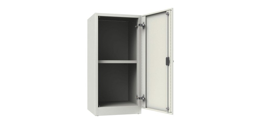 Armadio Ufficio Monoblocco Senso anta intera 1 ripiano l x p x h 45 x 45 x 95 cm