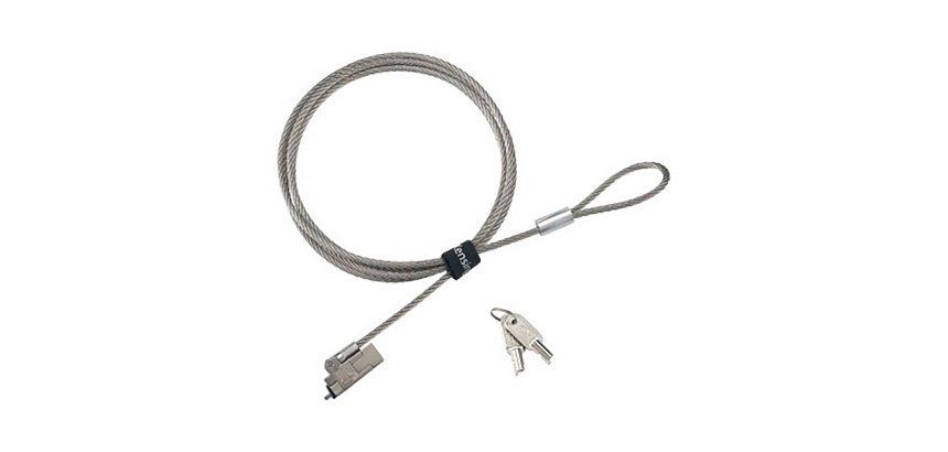 Kensington EQ Slim NanoSaver® 2.0 Keyed Security Cable - Nano Slot, 1.80m Steel Cable - For Ultrabook