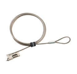 Kensington EQ Slim NanoSaver® 2.0 Combination Security Cable – Nano Slot, 1.80 m Steel Cable – For Ultrabook