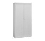 Armario de persiana metálico desmontable Unión Alt 198 x An 100 cm estructura gris claro
