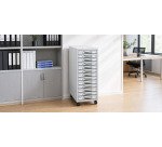 Desserte mobile Poly 12 tiroirs