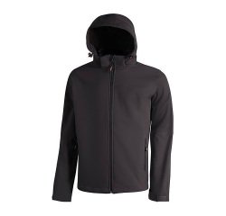 Black Kyra Softshell Work Jacket U Power