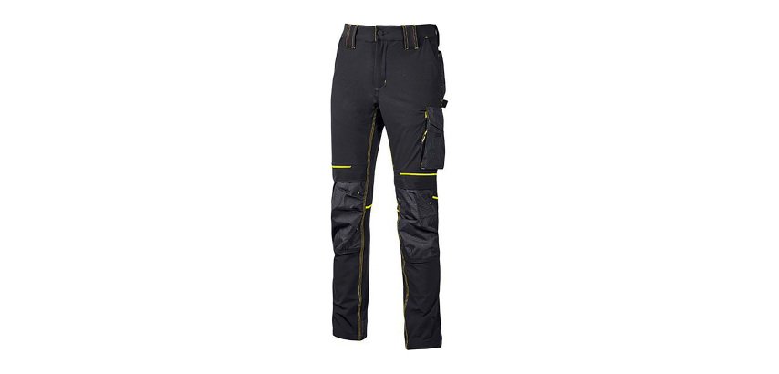 Pantalon de travail Atom Stretch U POWER noir