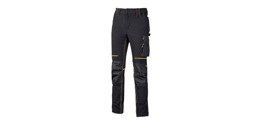 Pantalon de travail Atom Stretch U POWER noir