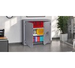 Armoire forte double paroi ignifugée Hartmann 400 litres serrure à clé