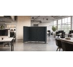 Akoestische scheidingswand Sculpo modulair vrijstaand L 160 x H 180 x H 80 cm ARCHYI