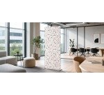 Textile Room Divider Deco 100-200 Double Dots Colour Earth