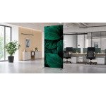 Separador textil deco 100-200 Doble Botánico Hojas Verdes