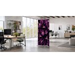 Textile Room Divider Deco 100-200 Cactus Purple I822
