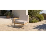 Module pour canapé de jardin KALLYSTA - avec un accoudoir droite ou gauche