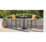 Chaise haute Horizon Lafuma - pied noir