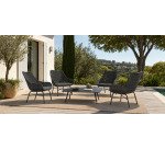 Fauteuil Abeli noir