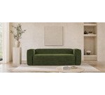 Canapé Blok 3 places vert 240 cm