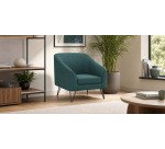 Fauteuil Evazion - revêtement tissu - pieds métal - 1 place