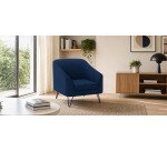 Fauteuil Evazion - revêtement tissu - pieds métal - 1 place