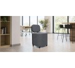 Siège polyvalent à roulettes IQSEAT Götessons, Tissu Mica