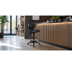 Chaise de bureau pivotante 'TEC 50 Counter', noir