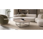 Lage ronde tafel MILAN Ø 100 cm