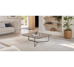 Lage vierkante tafel MADRID, L.87,5 cm