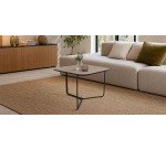 Lage vierkante tafel MADRID 52 cm
