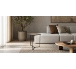 Square coffee table MADRID L.41 cm