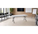Table pliante Primera - plateau profondeur 80cm