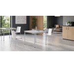 Table restauration carrée L 80 x P 80 cm - Klass