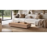 Table basse Jana H 26.5 cm