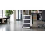 Caisson mobile 'easyBox', 4 tiroirs, blanc