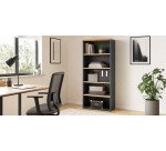 Hoge bibliotheekkast Quarta Plus B 80 cm 