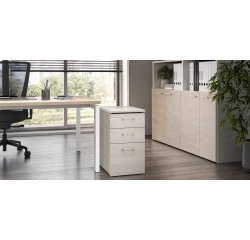 Caisson hauteur de bureau bois 60 cm - Arch