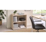 Bibliothèque hauteur bureau ECLA H 75 x L 80 cm