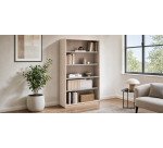Bibliothèque haute bois H 182 x L 120 cm – Arch