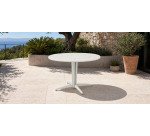 Runder OUDON-Tisch aus Aluminium