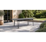 Ausziehbarer Gartentisch OUDON - Aluminium