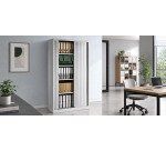 Armoires à rideaux Eco-conçue Décor Monobloc H 198 x L 100